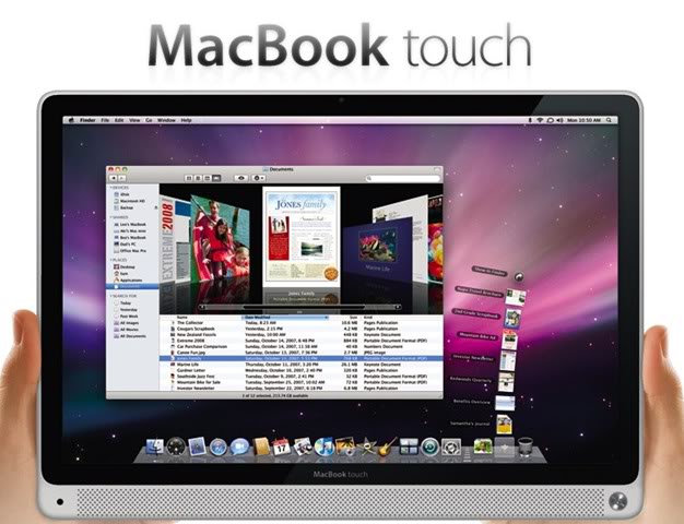 macbook touch screenS